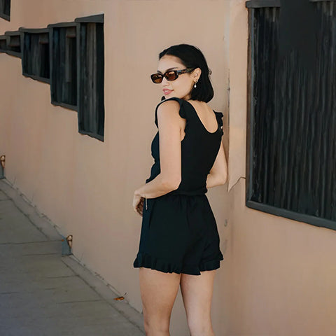 Built in bra and Leggings Swim Romper