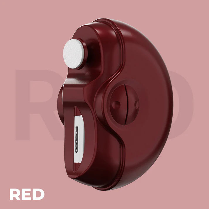 2-in-1 Automatic Electric Nail Clippers with Built-In Polishing Function
